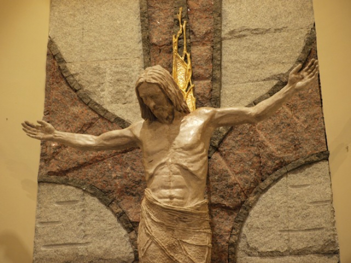 rzeźba Jezusa Chrystusa chwalebnego